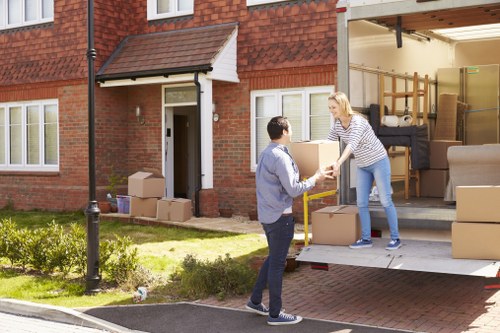 Packing and preparation for a man with a van move in Tooting