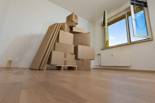Secure storage options for furniture and boxes near Tooting