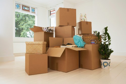 Local movers assisting with a home relocation in South London