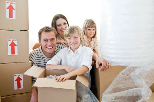 Local packing materials suited to flats and houses in Tooting