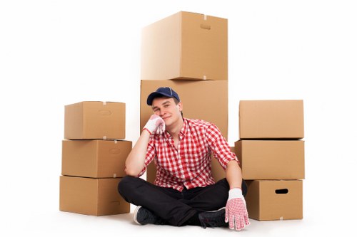 Experienced movers handling a commercial or residential move in Tooting